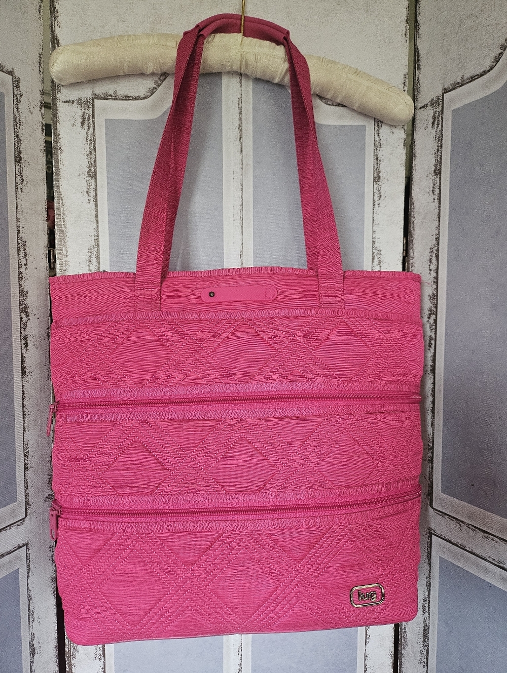NWOT Lug Taxi In Brushed Rosette Pink